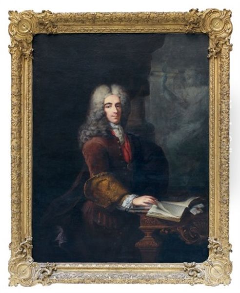 Portrait De (la Rochefoucauld?) A Son Bureau - view 1