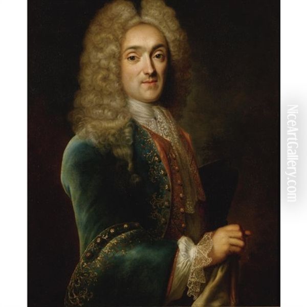 Portrait Of Nicolas Marye, Viscount De Blosseville (1683-1754) - view 1