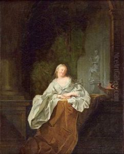Portrait De Dame En Vestale