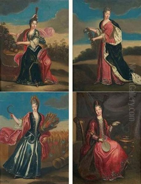 Les Quatre Saisons (set Of 4) - view 1