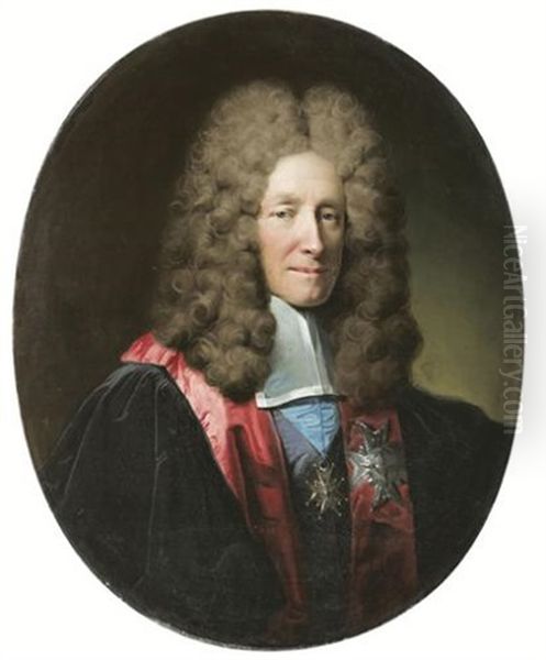 Portrait Du Chancelier De France, Louis Philypeaux, Comte De Pontchartrain (1643-1727) - view 1