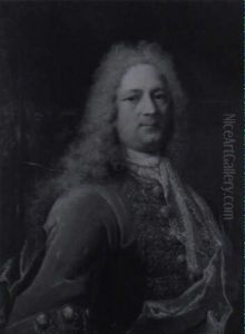 Portrait D'homme En Habit D'apparat