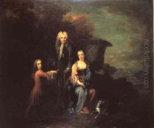 Portrait De La Famille La Tour Du Breuil