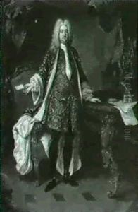 Portrait Of A Receiver-generalfull-length In An Interior