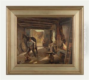 Souvenir Of Portville, Ny by Alexander Oscar Levy