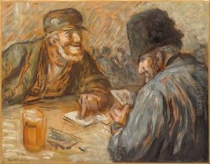 Les Joueurs by Alphonse Levy