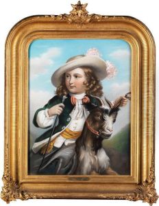 Kleines Adeliges Madchen by Carel Frederik Ii Bendorp