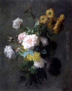 Jete De Fleurs De Jardin