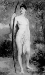 Diana, The Huntress by Emile Levy