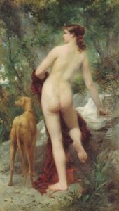 Diana Standing In The Woods