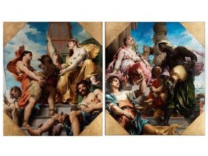 Allegorie Des Handels Sowie Allegorie Der Produktion (pair)