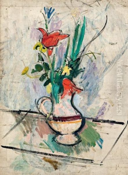 Bouquet De Fleurs Au Pichet - view 1