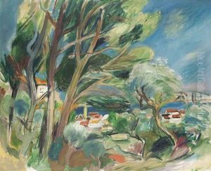 Sanary-sur-mer, Provence by Rudolf Levy