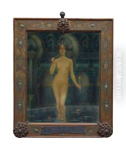 Il Etait Une Fois Une Princesse by Lucien Levy-Dhurmer