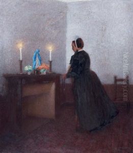 Le Mois De Marie by Lucien Levy-Dhurmer