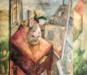 Nature Morte Cubisante by Henryk Lewensztadt