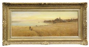 Hochsommerliche Abendstimmung Am Meer by Charles James Lewis