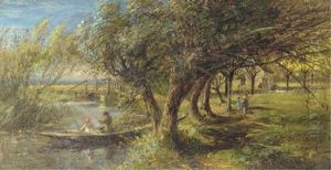 Fishing In A Punt (+ A Summer Meadow; Pair) Fishing In A Punt (+ A Summer Meadow; Pair)