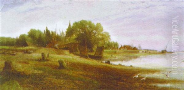 An Old Harbour In Sussex - view 1