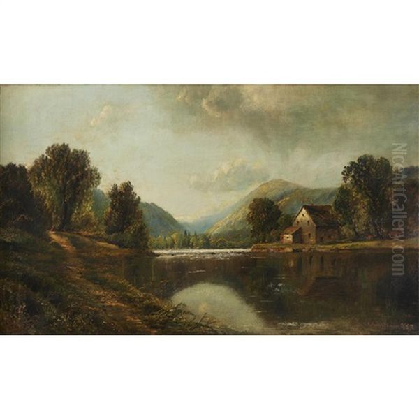 Cottage On A Lake - view 1