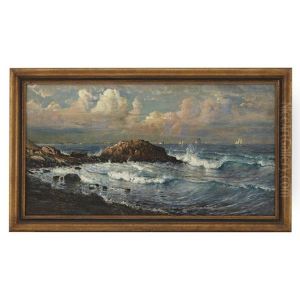 Waves Off A Rocky Coast