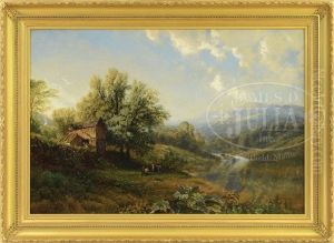 Going Fishing In The Poconos by Edmund Darch Lewis