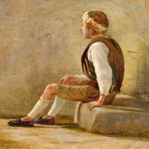 En Hyrdedreng by Wilhelm Ferdinand Bendz