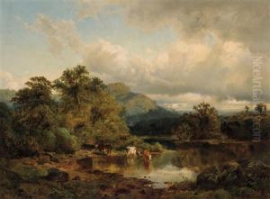 Landscape Near The Susquehanna by Edmund Darch Lewis