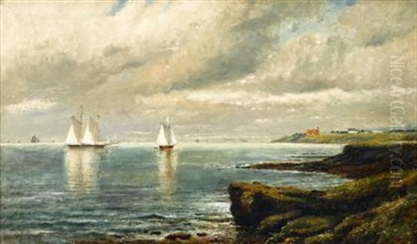 Yachts Off Ochre Point, Newport - view 1