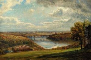 A View Of Philadelphia From Belmont