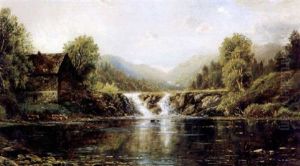 An Old Mill In The Adirondacks by Edmund Darch Lewis