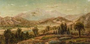 Coastal View (+ Mount Washington, Oil On Board; 2 Works)