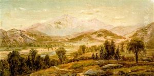 A Mountain Landscape A Mountain Landscape