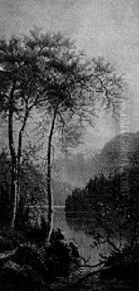 Figure By The River - view 1