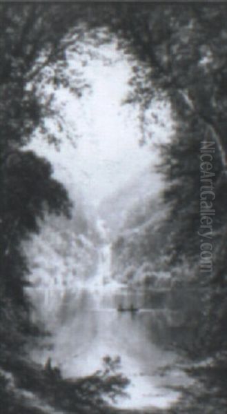 Glen Ellis Falls - Late Summer - view 1