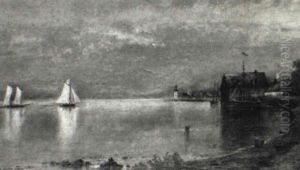 Coming Into Port by Edmund Darch Lewis