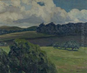 Green Rolling Hills by Phillips Frisbee Lewis
