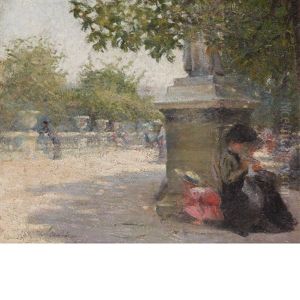Luxembourg Gardens by Roberto Lewis