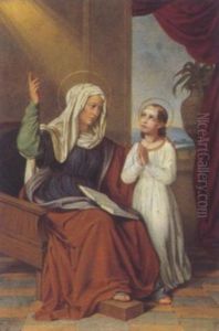Maria Und Anna by Eduard Friedrich Leybold