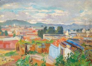 Panoramic View Of Quetzaltenango In Guatemala