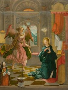 Maria Verkundigung by Lucas Van Leyden