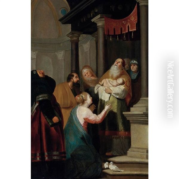 Simeon With The Christ Child - view 1