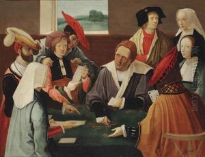 The Card Players by Lucas Van Leyden