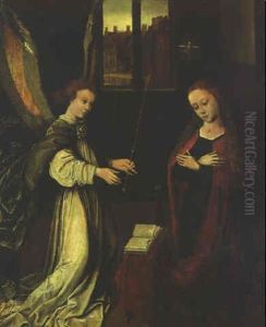 The Annunciation by Lucas Van Leyden