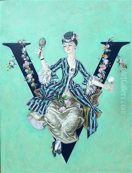 Portrait Of A Lady In A Black Bonnet - view 1