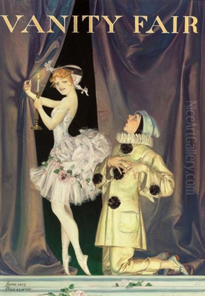 Pierrot And Columbine (for Vanity Fair Magazine Cover) - view 1