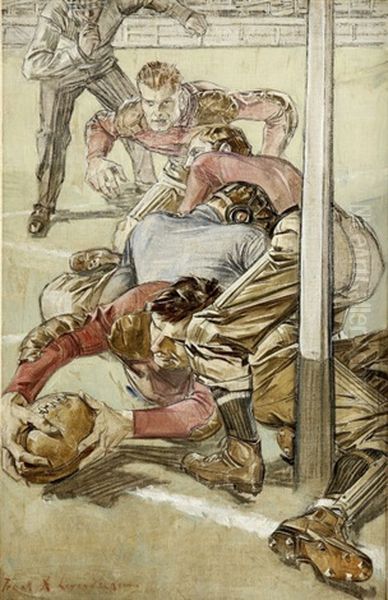 Touchdown, Century Illustrated Monthly Story Illustration, November - view 1