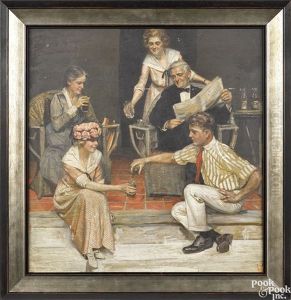 Llustration For Hires Root Beer by Johann Joseph Leyendecker