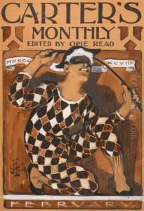 Madchenbildnis Mit Hund by Joseph Christian Leyendecker