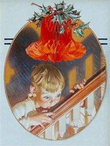 Madchenbildnis Mit Hund by Joseph Christian Leyendecker